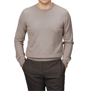 Gran Sasso 100% Lana Vergine Wool Sweater - Men's Soft Italian Luxury size S